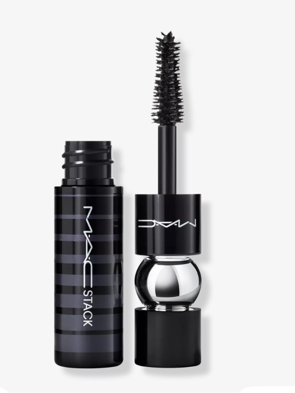 NWT / NIB MAC Cosmetics Mini Macstack Mascara - Black Stain